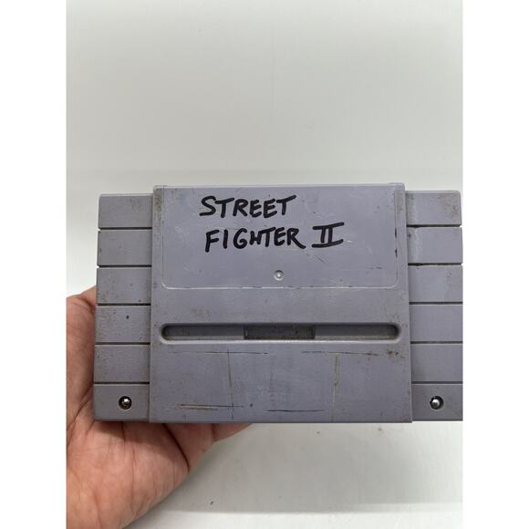 Street Fighter II (SNES, 1992) - Authentic, Great Condition! - Picture 2 of 6